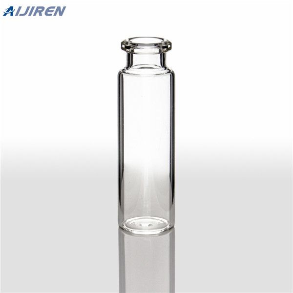 Aijiren 20ml crimp top headspace vials with beveled edge for lab test